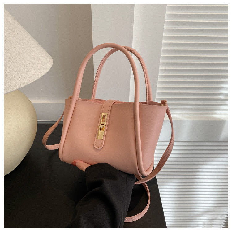 Solid Color Crossbody Bag Casual