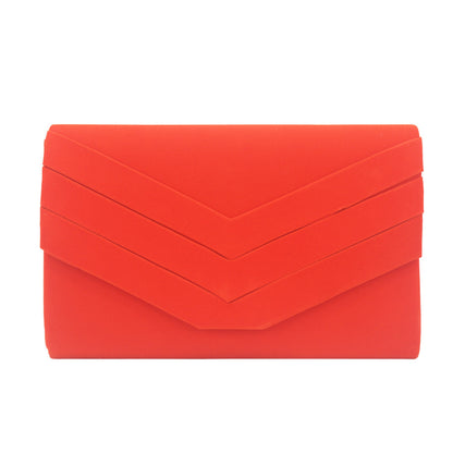 Fashion Flannel Folding Dinner Clutch