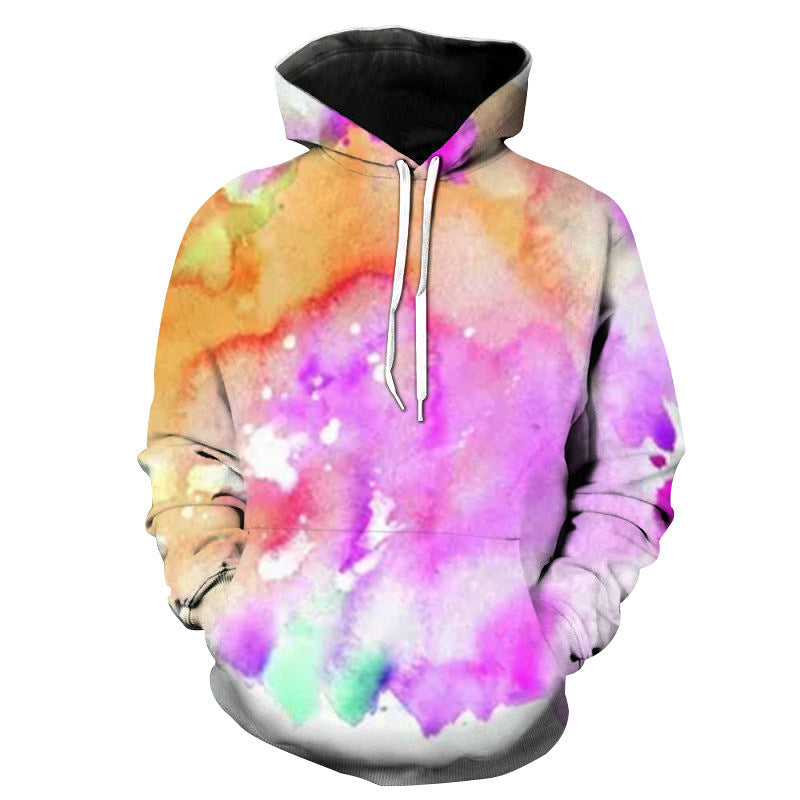 Autumn And Winter Art Graffiti 3D Digital Printing Sweater