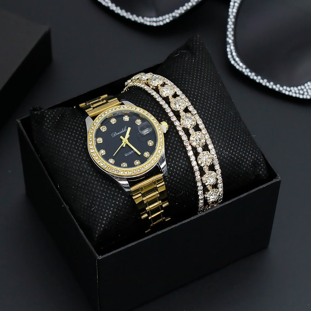 Women's Watch Affordable Luxury Fashion Diamond Gift Suit