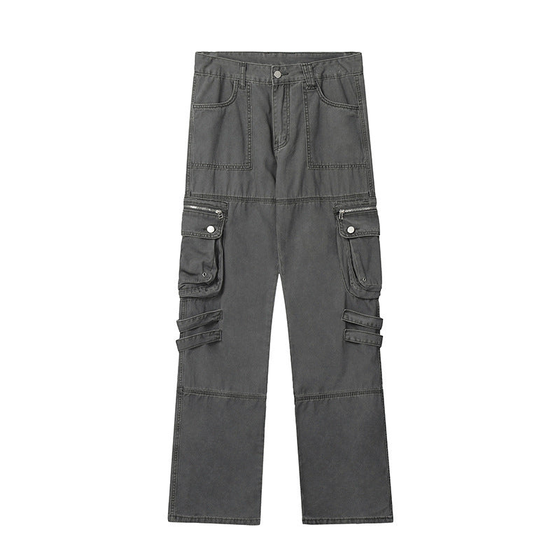 Men's Four-color Mid-waist Casual Pants