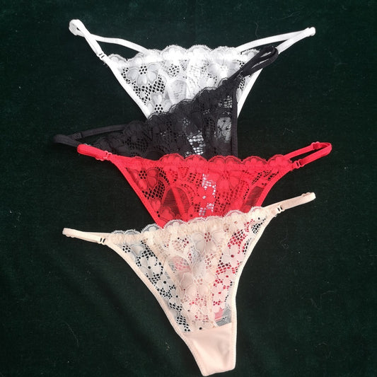 Lace Low Waisted Thong For Women