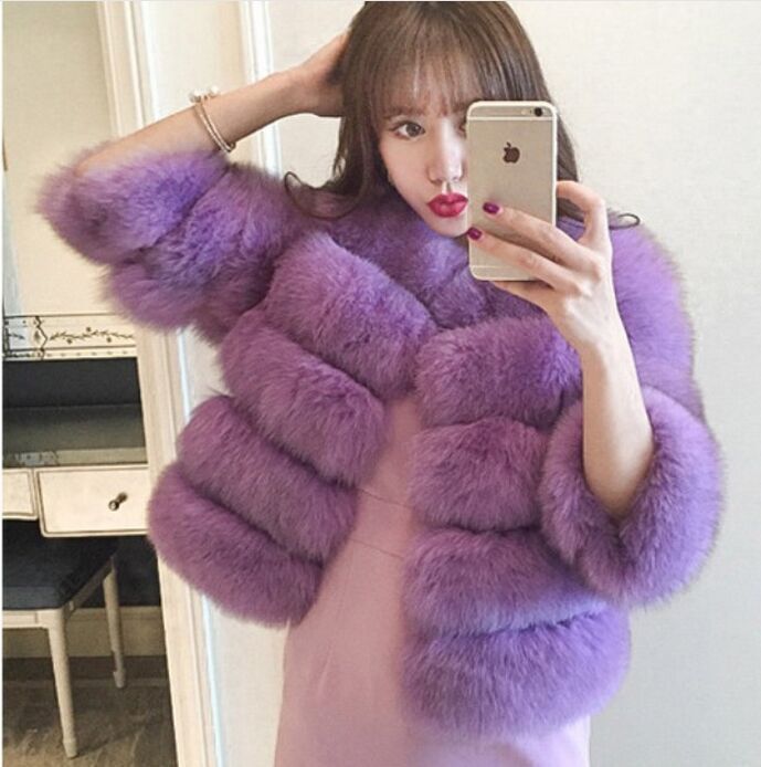 Mink Coats Women Winter New Fashion Coat Elegant Thick Warm Outerwear