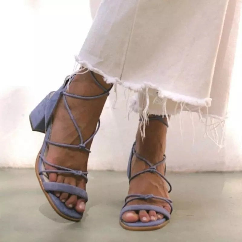 Women's summer high heel sandals