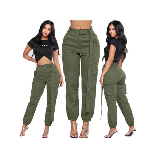 Women's overalls harem pants