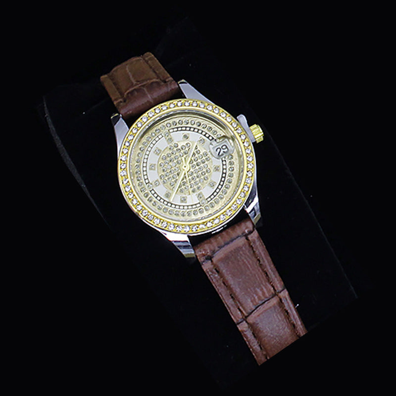 Ladies Valentine's Day Watch Jewelry Suit With Decoration