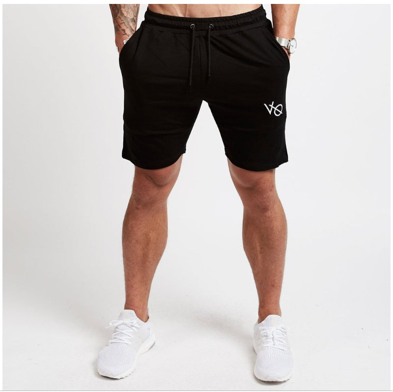 Muscle fitness brother new men shorts running training pants casual five points sweatpants