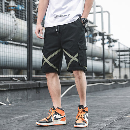 Summer cargo shorts