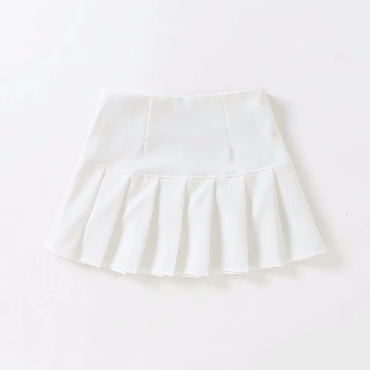 Sexy Girl's Ultra Short Pleated Skirt Sports Uniform