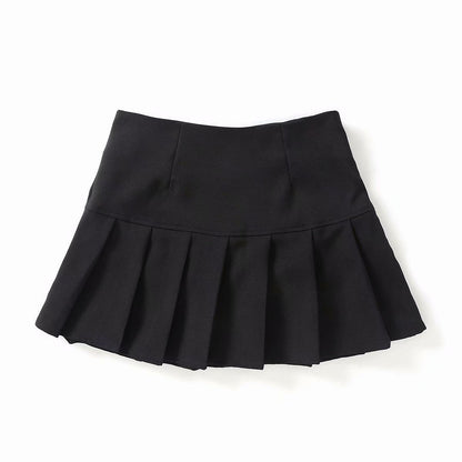 Sexy Girl's Ultra Short Pleated Skirt Sports Uniform