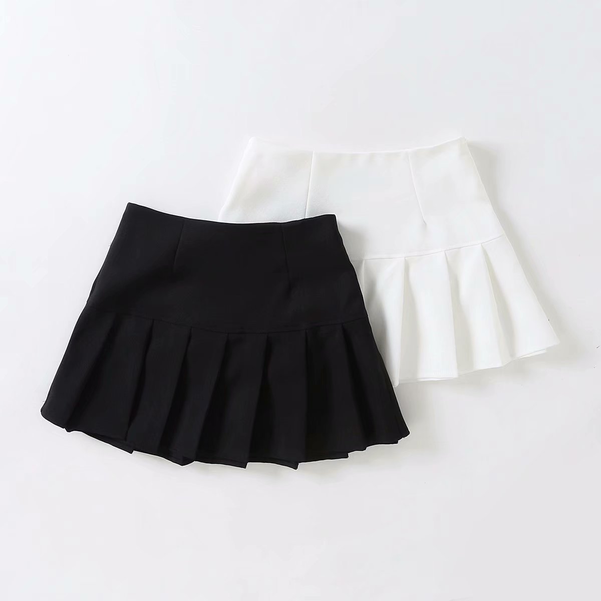 Sexy Girl's Ultra Short Pleated Skirt Sports Uniform