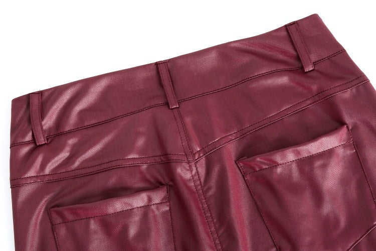 Pure Color Casual Sexy Feet Pants Women Trousers