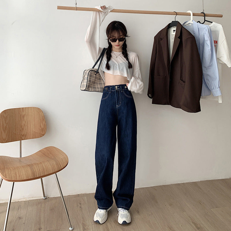 Casual Pants, Small Son Denim Wide Leg Pants