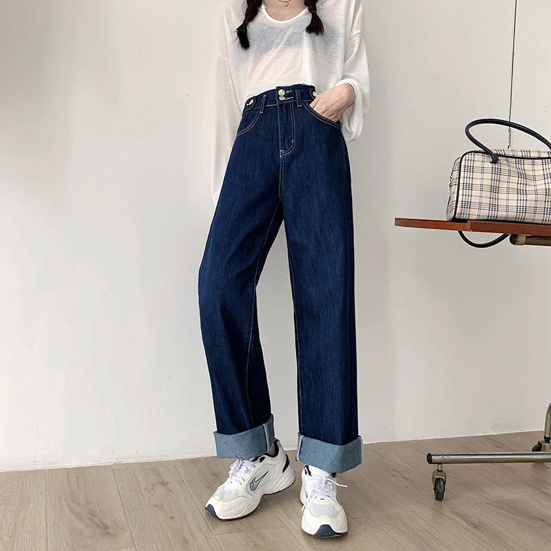 Casual Pants, Small Son Denim Wide Leg Pants