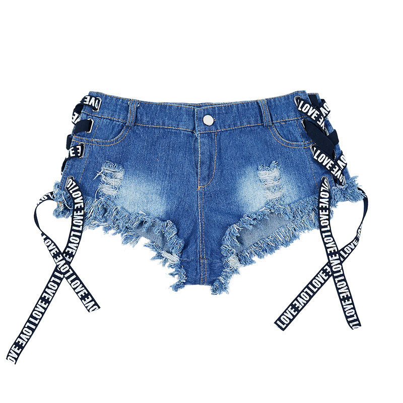 Sexy Summer Jeans Shorts Hot Ultra Short Women's Wear