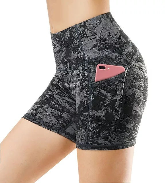 New Ladies Shorts Yoga Fitness Sports Running Tights