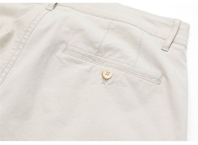 Summer New Enzyme Washed Shorts Men Classical