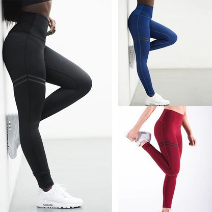 Stitching Sports Feet Yoga Leggings