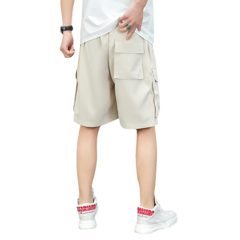 Fashion Brand Workwear Shorts Men's Loose Five Points