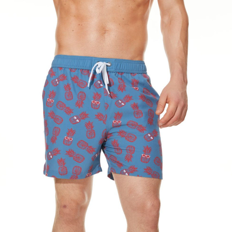 Men's Fashion Boxer Loose Casual Print Beach short