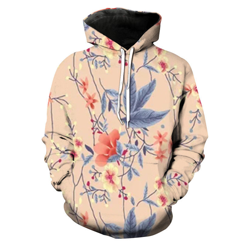 Autumn And Winter Art Graffiti 3D Digital Printing Sweater