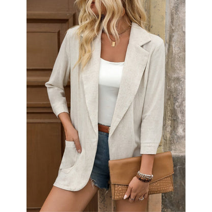 Casual Small Suit Coat Women's Loose