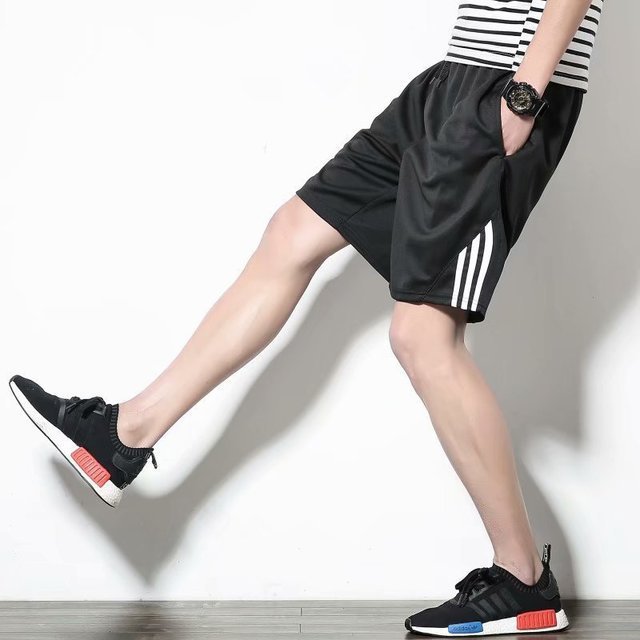 New Men's Casual Pants Summer Loose Sports Fitness Shorts Men