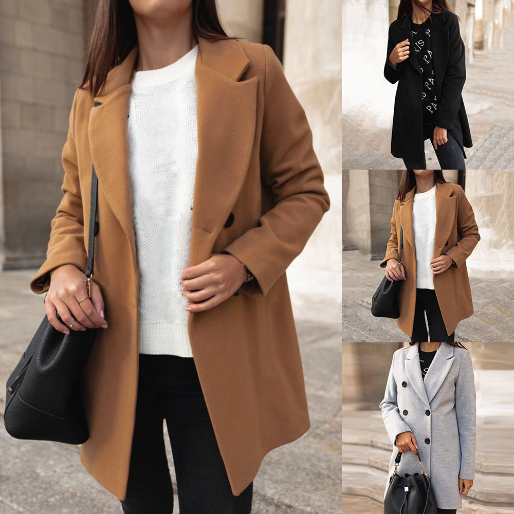 Winter Long Woolen Coats