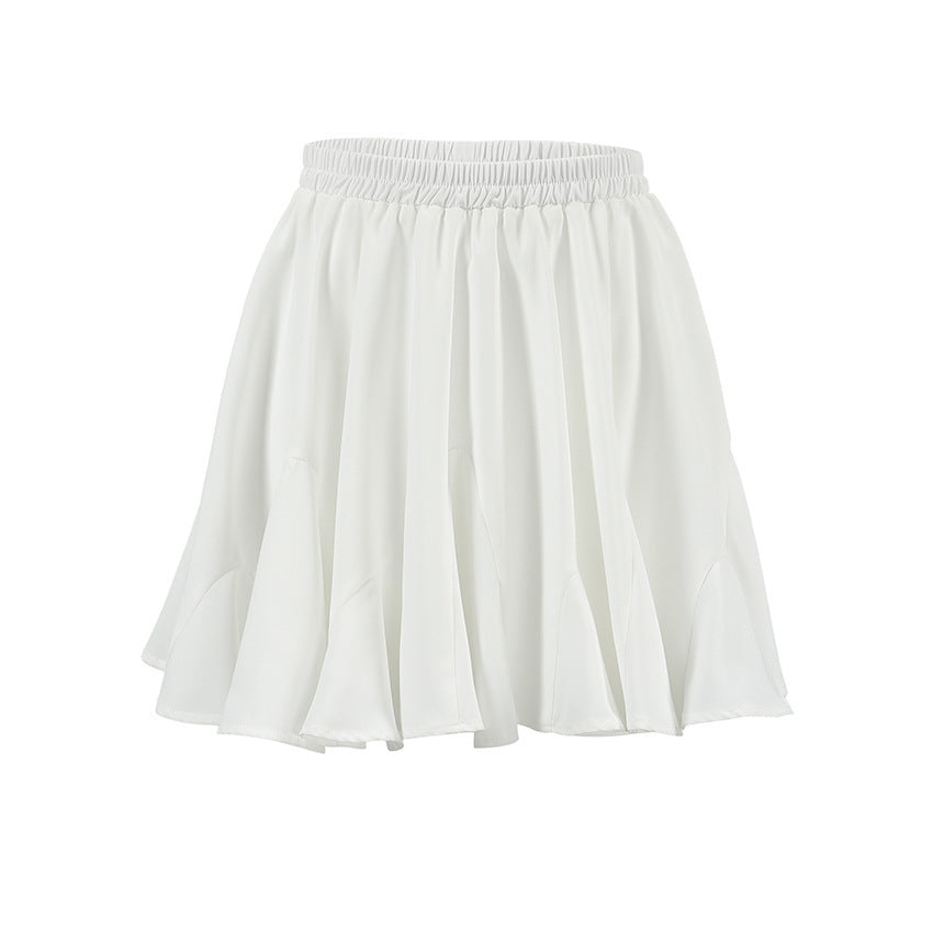 High Waist Skirt Design Ruffled