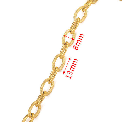 Stainless Steel Chain Necklace DIY Handcraft Jewelry Accessories