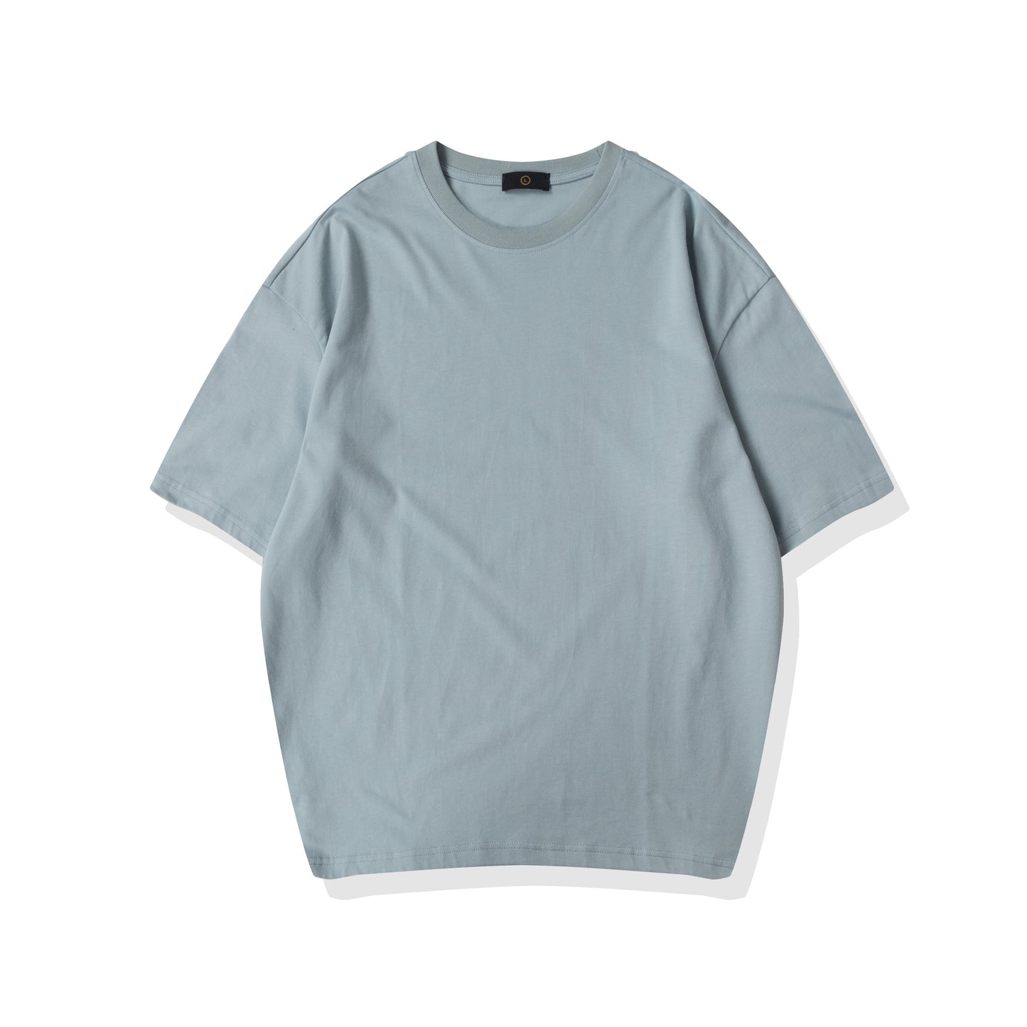 Solid color short-sleeved T-shirt bottoming shirt