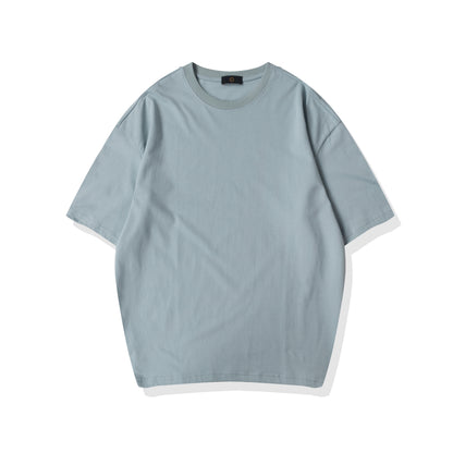 Solid color short-sleeved T-shirt bottoming shirt