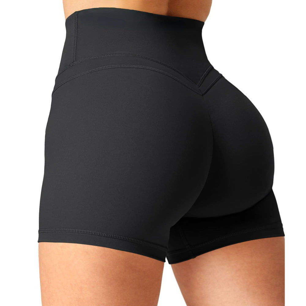 Seamless Yoga Shorts Fitness Pants Skinny Running Sports