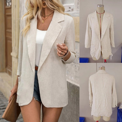 Casual Small Suit Coat Women's Loose