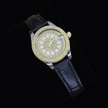 Ladies Valentine's Day Watch Jewelry Suit With Decoration