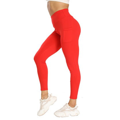 Fashion Stitching High Waist Yoga Pants