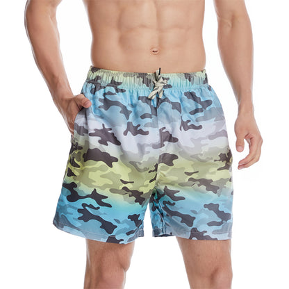 Men's Beach Shorts Breathable Surfing Sports Swimming Fitness Casual Pants