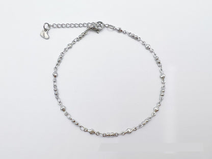 Special-interest Stainless Steel Anklets Love Anklet Multi-style Ins