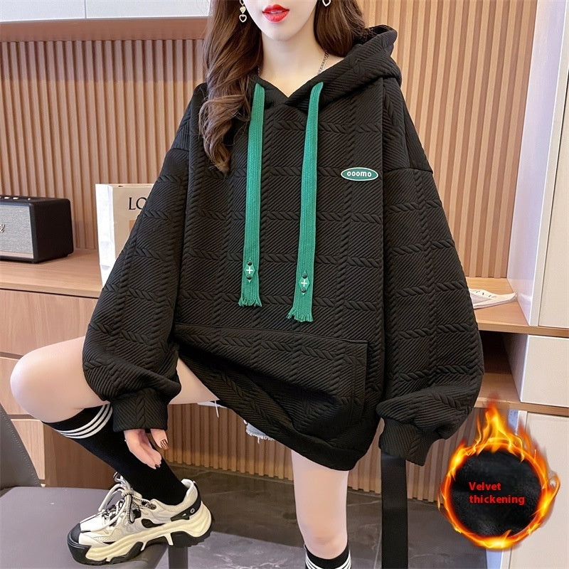 Hooded Sweater Women's Autumn And Winter Style Loose