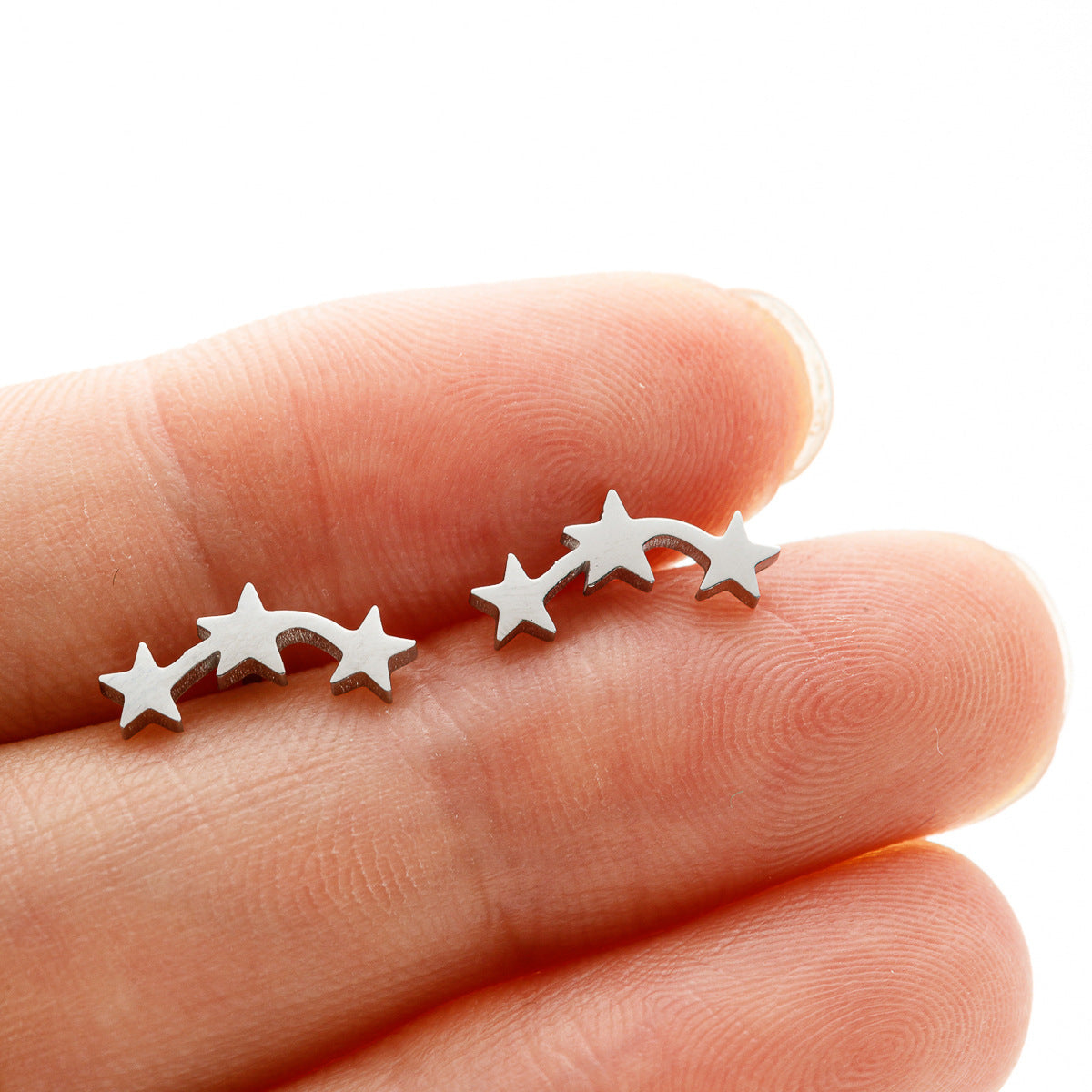 Personalized Mini Star Ear Studs Ins Geometric Five-pointed Star