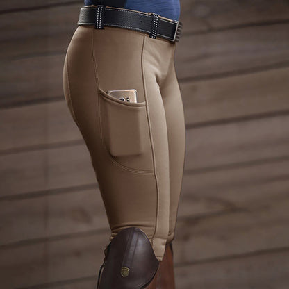 Equestrian Pants Stretch Hip-lifting Ladies Casual Pants