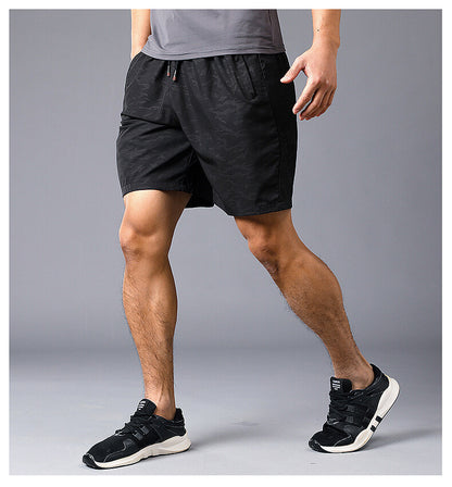 Quick-drying Shorts Men's Summer Thin Loose Plus Size Shorts Fat Outer Wear Running Sports And Leisure Pants Men