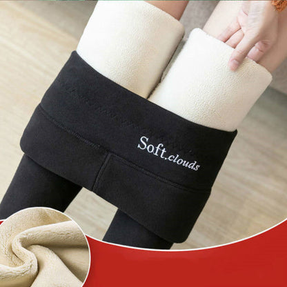 High Waist Plus Velvet Thick Slim Slimming Leggings