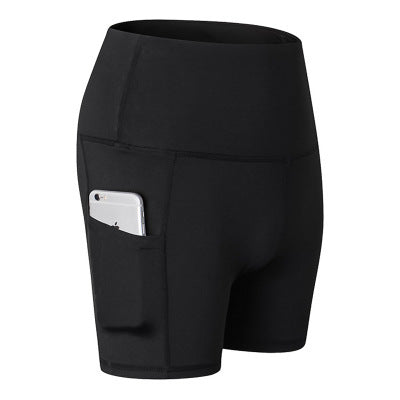 Three-point yoga shorts