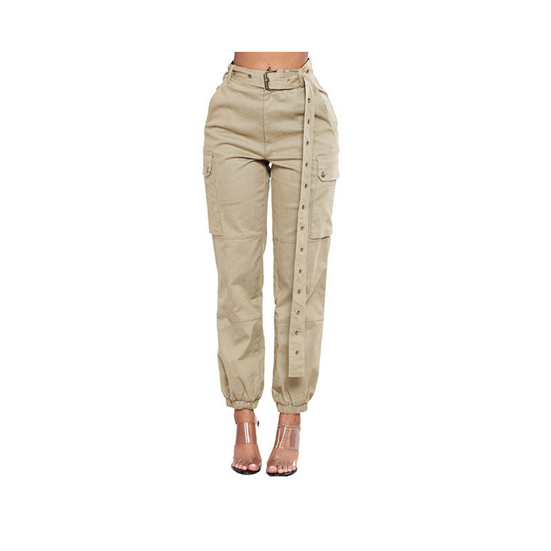 Women's overalls harem pants