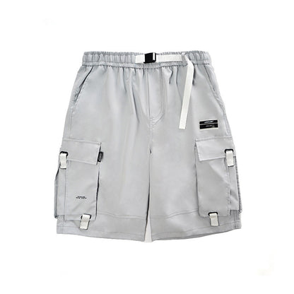 Streamer multi-pocket functional wind shorts men