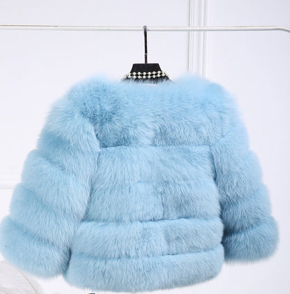 Mink Coats Women Winter New Fashion Coat Elegant Thick Warm Outerwear