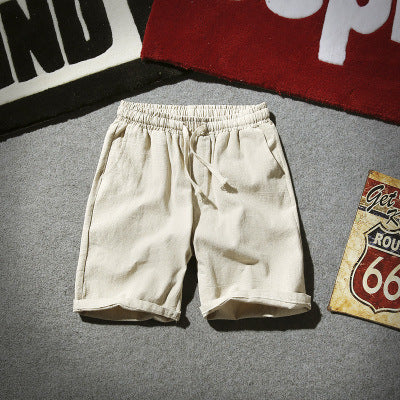 Linen Leisure Short Beach Pants