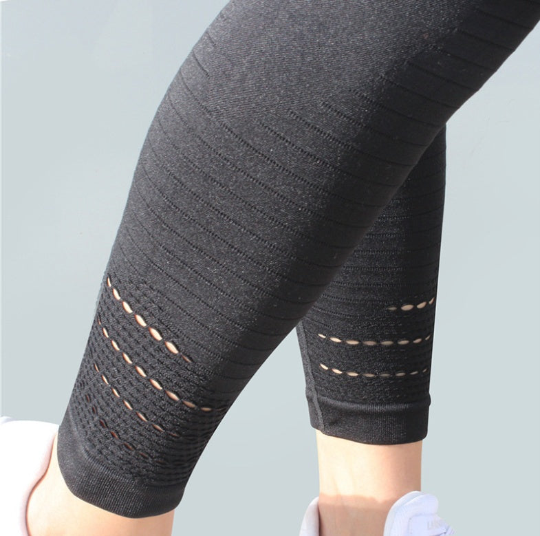 New yoga pants women tight elastic high waist running peach hip fitness pants sports suit pants