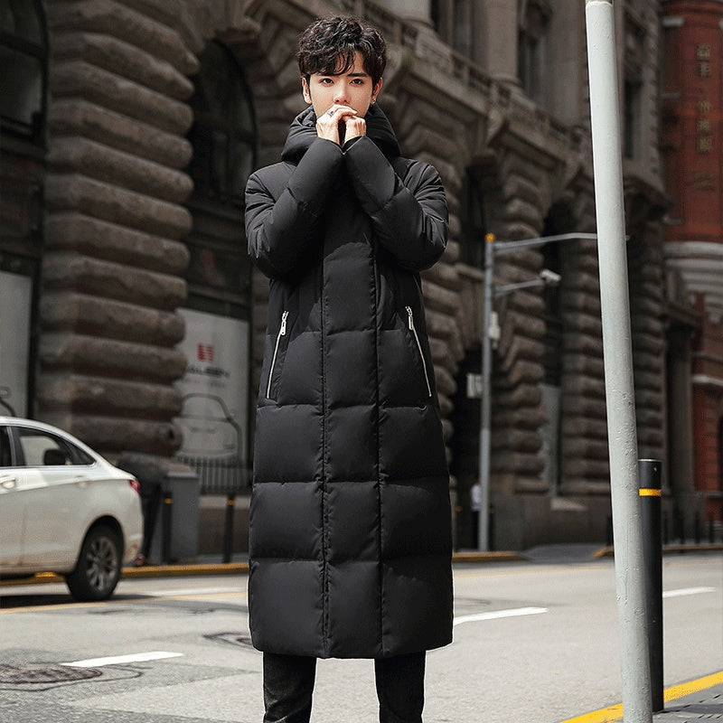 Down Jacket Men's Mid-length Couple Style